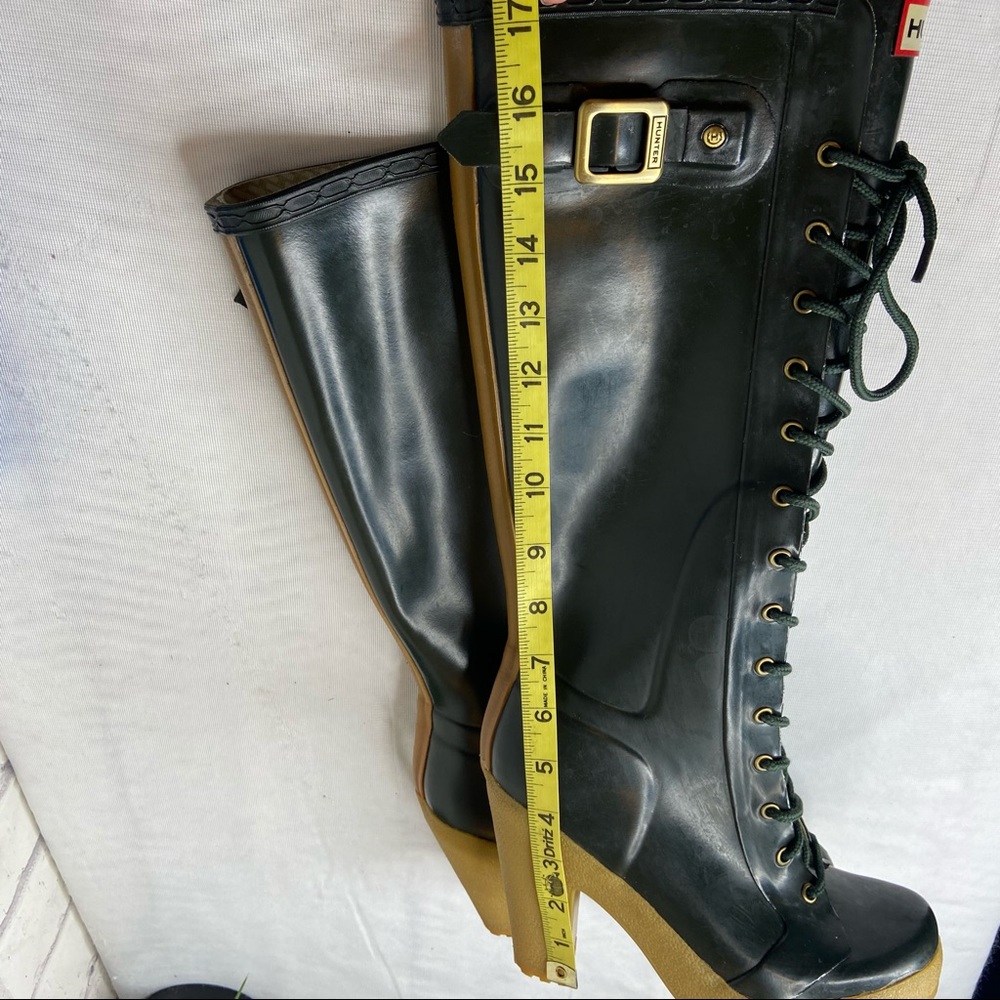 Green Hunter Lapins Boots US 6F, EU37 - Picture 9 of 16